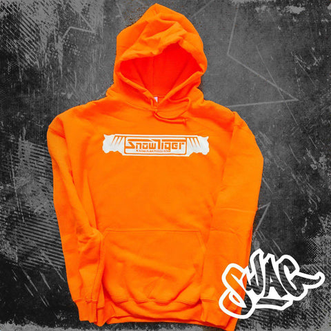 SnowTiger Hoodie (Orange-White)